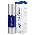 Anti-Aging Face Serum with Vitamin C & Hyaluronic Acid - Brightening Moisturizer, Plant-Based, 1 fl oz