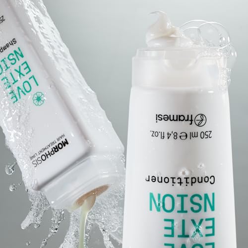 Framesi Morphosis Love Extension Shampoo - Nourishing, Color Safe, Vegan Hair Care (8.4 fl oz)