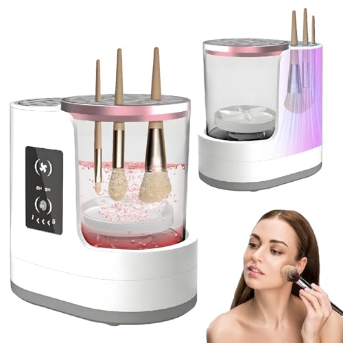 Electric Makeup Brush Cleaner and Dryer Machine - Portable 3-in-1