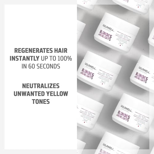 Goldwell Dualsenses Blondes & Highlights Anti-Yellow 60sec Treatment 6.8oz, 200mL