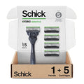 Schick Hydro Sensitive Men’s Razor with 5 Blades & 6 Refills - Sensitive Skin