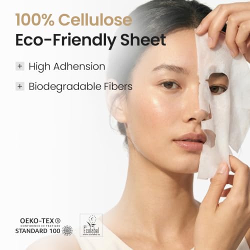 SKINFOOD Rice Daily Mask 30 Sheets - Korean Glass Skin Sheet Mask, Nourishing & Hydrating, Large Capacity