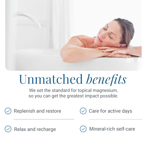 Ancient Minerals Magnesium Bath Flakes Unscented 8lb - Epsom Salt Alternative