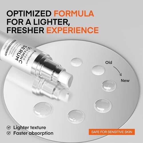 HealthyDerm Vitamin C Serum for Women Over 70 - 1 Fl Oz Hydrating & Anti-Aging