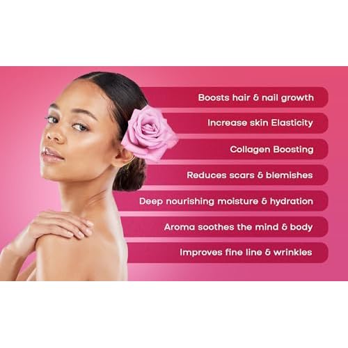 Ros? Oil and Perfume Roller Set for Skin, Face, Hair, Nails, and Aromatherapy