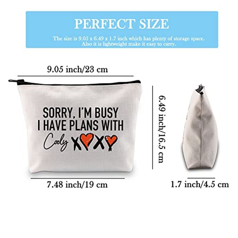 GJTIM Ladies Gym Gift Sorry I¡¯m Busy I have Plans With Cody Fitness Travel Accessory Bag for Fans (Plans With Cody Bag)