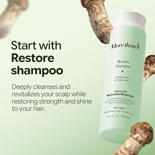 Restore Shampoo for Textured Hair - Curly, Wavy & Coily Hair Care