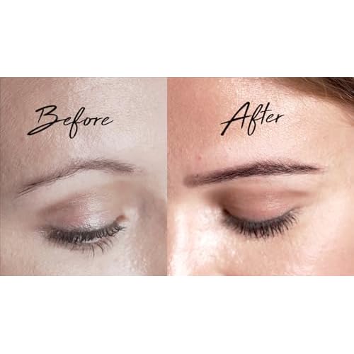 Dark Brown Henna Eyebrow Color Kit ? Long-Lasting Natural Brow Stain with Mixing Bowl & Instructions, 3¡¿1g Packets ? Dark Brown Eyebrow Color by Existing Beauty