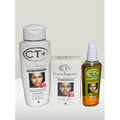 CT+ Clear Therapy Skin Lightening Set, 3-Piece Beauty Kit with Lotion, Soap and Serum, 10 Day Treatment
