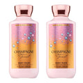 Bath & Body Works Champagne Toast Body Wash 10oz - 2 Pack, Gentle & Moisturizing