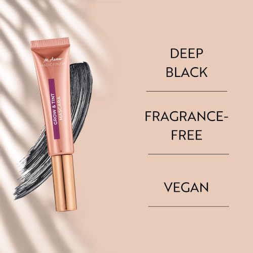 Black Grow & Tint Mascara with Lash Serum - Long, Voluminous Lashes