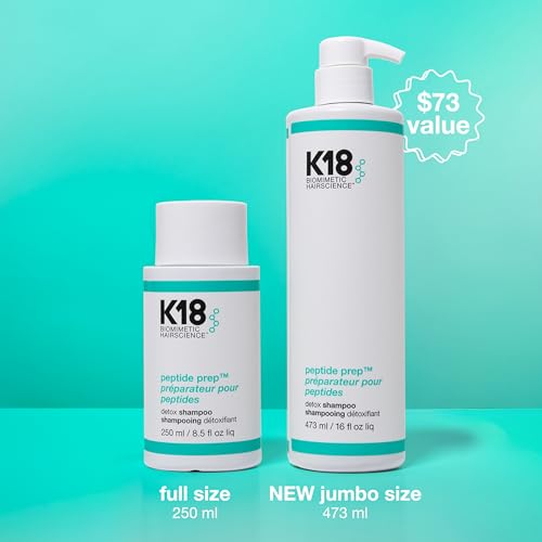 K18 Peptide Prep Detox Shampoo 16 Fl Oz