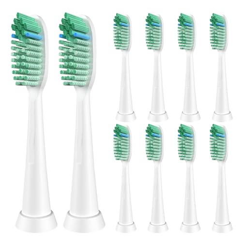 Electric Toothbrush Replacement Heads for Tao Clean - 10 Pack