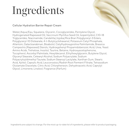 Murad Cellular Hydration Barrier Repair Cream ? Face Moisturizer with Bilberry, Omega Fatty Acids, and Soothing Allantoin for Dry Flaky Skin, Restoring Bounce, Smoothness and Radiance ? 1.7 Fl Oz