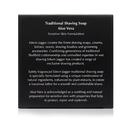 Aloe Vera Shaving Soap Refill Pack - Natural & Paraben-Free 3 Pack
