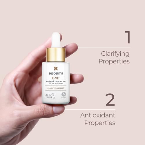 Sesderma K-VIT Eye Serum for Dark Circles & Aging - Vitamin K & Hyaluronic Acid, 1 fl oz