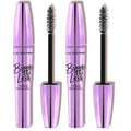 L.A. COLORS Biggie Lash Tubing Mascara, Black - Carded CBMS325 (Pack of 2)