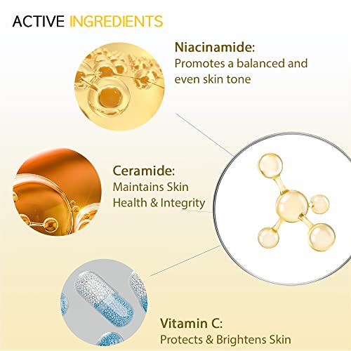 OOTD Intensive Vegan Facial Eye Serum and Cream [5 Pack] Korea All Day Skin Care Solution for Sensitive Skin