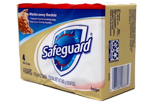 Antibacterial Hand Bar Soap Pack of 32 - Gentle, Long-Lasting Cleanser