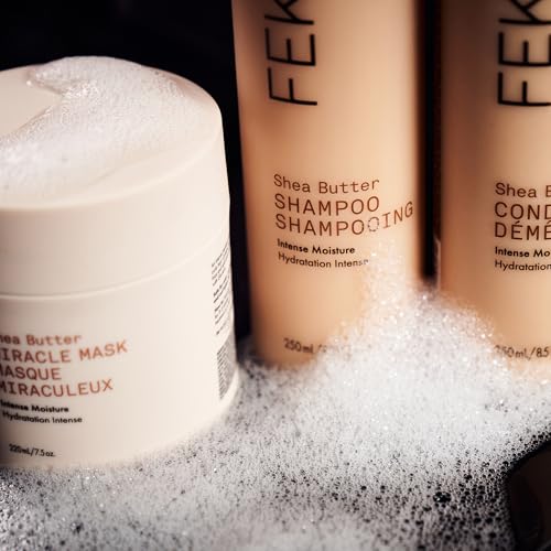 Fekkai Shea Butter Shampoo - 8.5 Fl Oz Pack of 1 Moisturizing, Sulfate-Free, Vegan