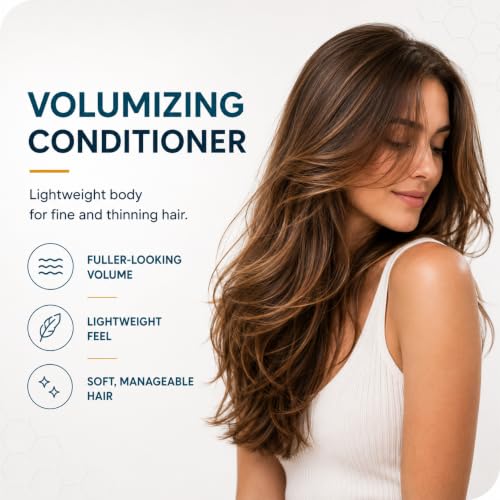 Volumizing Biotin Conditioner for Fine Hair - Lightweight & Thickening