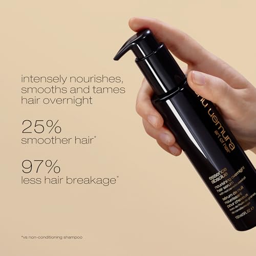 Shu Uemura Art of Hair Essence Absolue Overnight Serum 5 Fl Oz – Nourishing Hair Treatment
