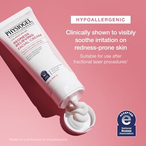 Physiogel Redness Reducing Moisturizer for Sensitive Skin 3.4 fl oz Pack of 2