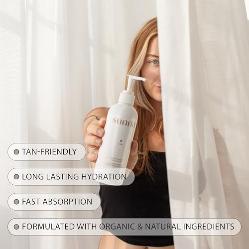 SunnaTan Hydrate Me Cactus & Agave Body Lotion for Dry Skin 236ml