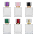 Natural Farms 12 Pack ? 8 oz -Green Cosmo Plastic Bottles ? White Flip Top - for Essential Oils, Perfumes, Cleaning Products