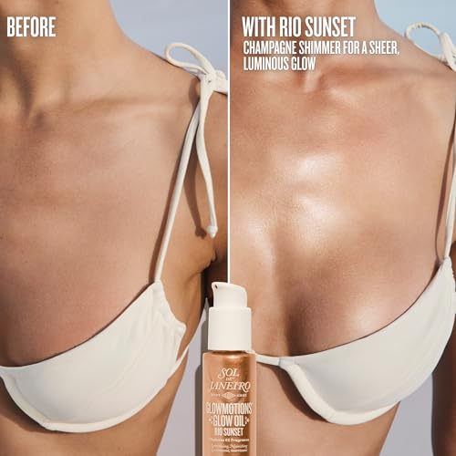Glow Body Oil Duo - Shimmering Travel Size Set with Copacabana Bronze & Rio Sunset