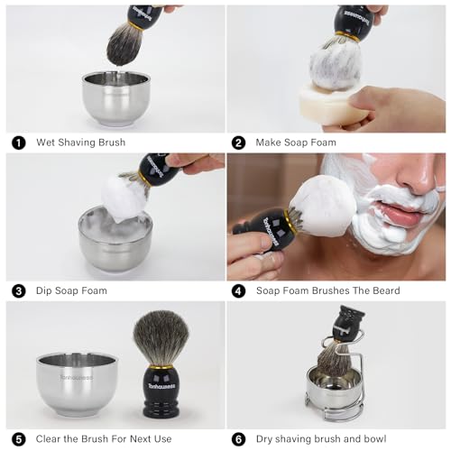 Shave Butter 6 oz ? PACK 3? Ultra-Lubricating Shaving Cream ? Prevents Nicks & Razor Burn ? With Shea, Mango & Cocoa butter