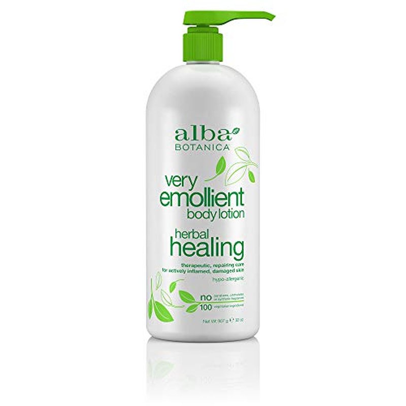 Alba Botanica Very Emollient Body Lotion, Herbal Healing, 32 oz (907 g)