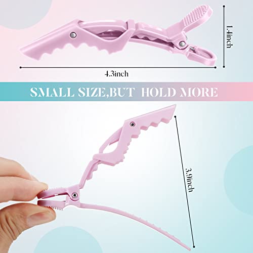 Alligator Hair Clips Set - 100 Colorful Sectioning Hairpins for Styling & Hairdressing