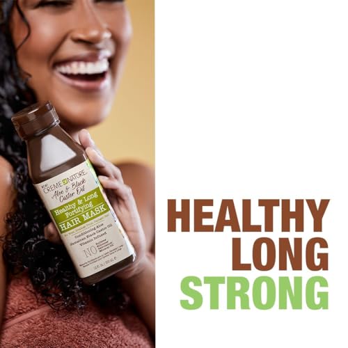 Creme of Nature Aloe & Black Castor Oil Hair Mask - 11.5 Oz Pack of 1