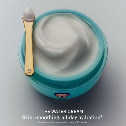 TATCHA Water Cream Moisturizer 50ml - Oil-Free Hydrating Face Cream for Poreless Skin
