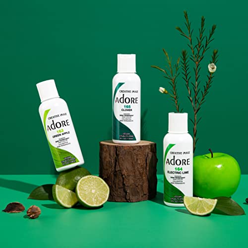 Adore Clover Semi-Permanent Hair Color 4 oz (118 ml) - Trio Pack