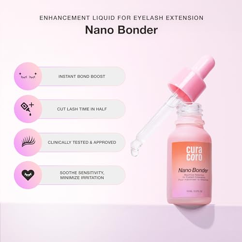 Nano Lash Bonder for Lash Extensions - Waterproof, Fast-Drying 15ml - Variation: Nano Bonder
