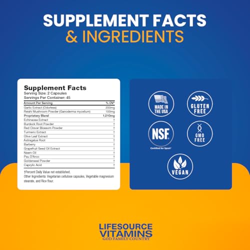 Tooth & Gum Support - Natural Botanical Formula - 90 Capsules
