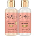 SheaMoisture Curl & Shine Shampoo & Conditioner, Travel-Size ??Coconut & Hibiscus Curly Hair Products for Shine & Frizz Control, 3.2 Oz Ea (2 Piece Set)