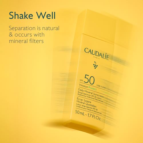 Caudalie Vinosun Protect Daily Mineral Sunscreen SPF50-50 mL