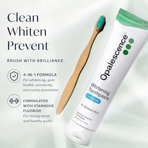 Opalescence Complete 4 in 1 Sensitive Toothpaste Pack of 2 - Whitening Gum Care Fluoride