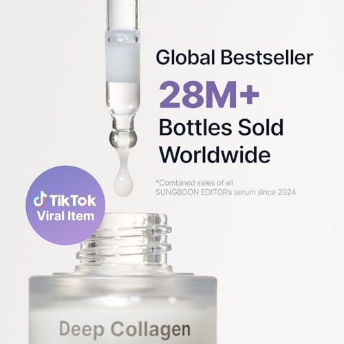Korean Collagen Face Mask & Serum Duo for Radiance - Sensitive Skin Safe
