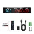 Lucky Time RGB Digital Countdown Timer Clock 999 Days Count Up & Down