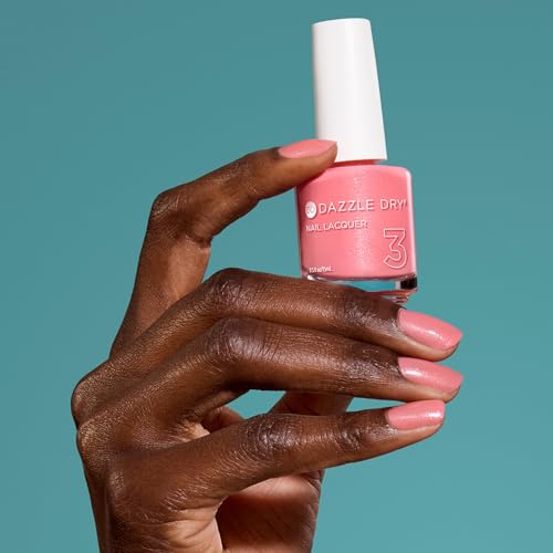 Dazzle Dry Cherry Blossom Nail Lacquer - Quick-Dry Long-Lasting Polish