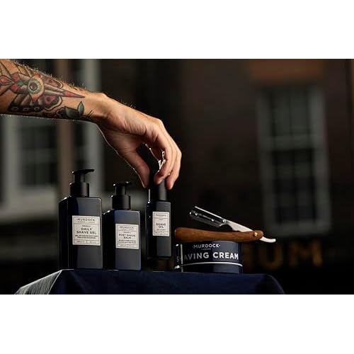 Murdock London Shave Oil | perfect solution for thick and strong stubble | Made in England | 50ml
