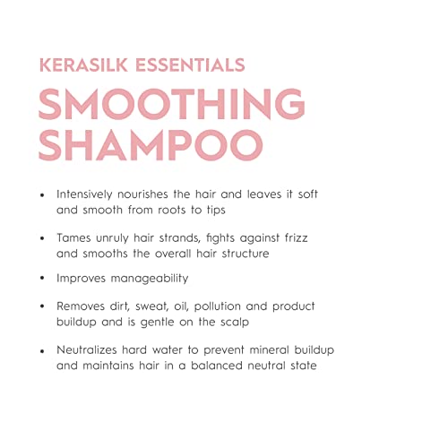 Kerasilk Smoothing Shampoo for Frizzy Hair - Nourishing & Manageable 250ml