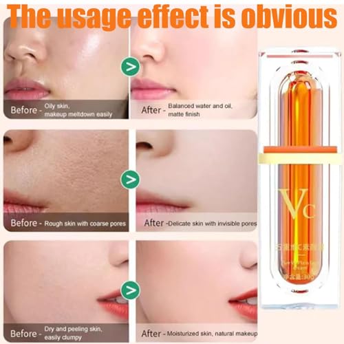 Vitamin C Makeup Tone Up Cream 4-in-1 Face Primer Concealer for All Skin Types - Variation 2