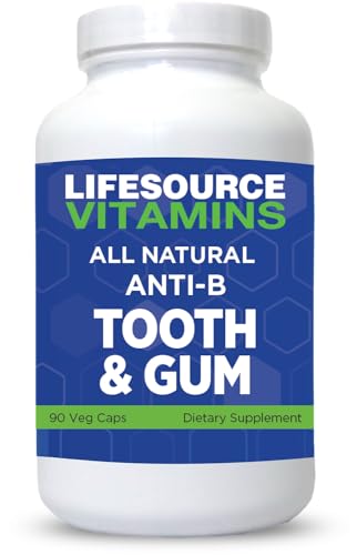 Tooth & Gum Support - Natural Botanical Formula - 90 Capsules
