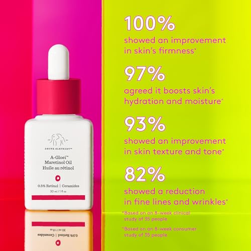 Gentle Retinol Face Oil with Marula Oil - 30ml, Cruelty-Free, Fragrance-Free