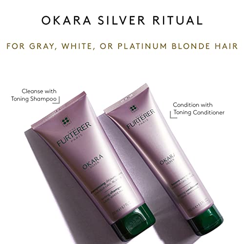 Purple Toning Shampoo for Blonde, White & Silver Hair - 6.7 oz - Neutralizes Brassiness